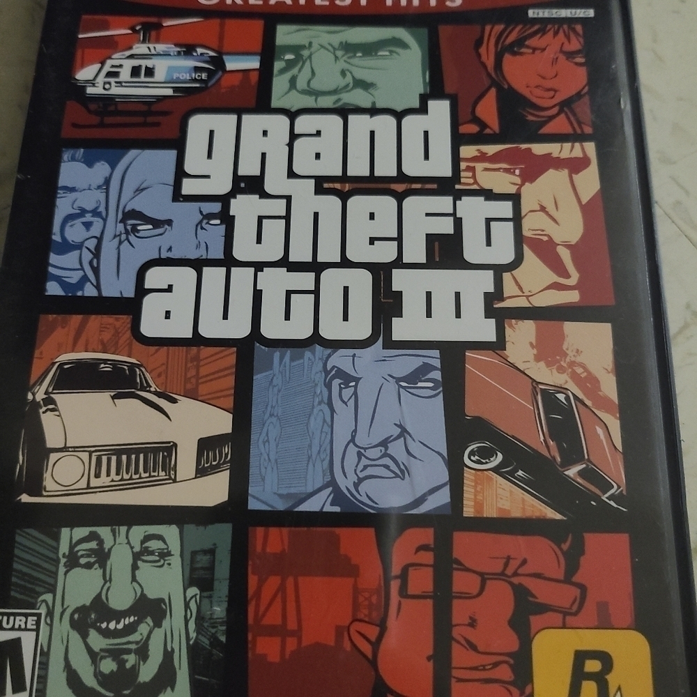 HP!⭐️Grand theft auto iii for ps2